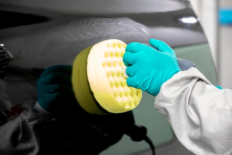 Perfect-It 3M Perfect-It Foam Compounding Pad, 33284, 6 in, 1 Pad, White, Refind Sand Scratches, Slow-Speed Polishing for Automotive - Image 2